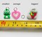 105 Pieces rubber Loom Band Charm, Silicone Bracelet Charms ,Loom Rubber Bands Charms,Bracelet Pendant,